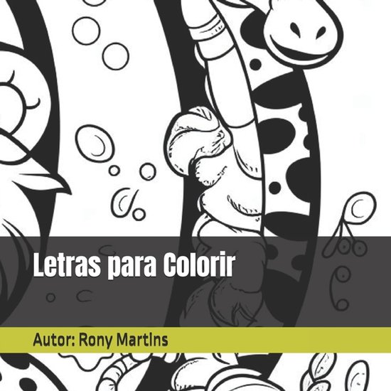 Rony Letras Letras para Colorir, Rony Martins | 9798323164929 | Boeken | bol