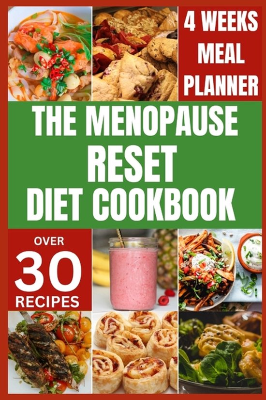 Health Books-The Menopause Reset Diet Cookbook - cover