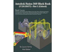 Omslag van Autodesk Fusion 360 Black Book (V 2.0.18477) Part I