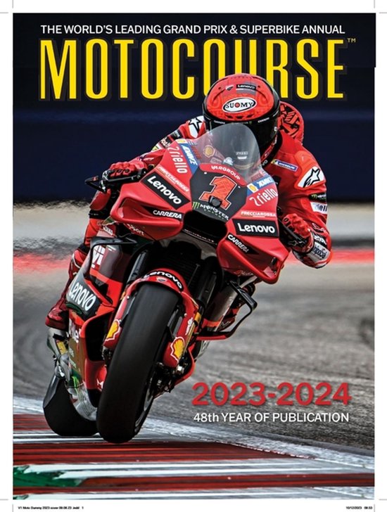 Motocourse 2023-24 Annual - cover