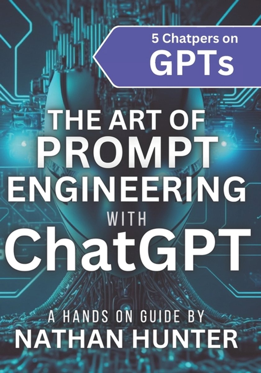 Omslag van Learn AI Tools the Fun Way!-The Art of Prompt Engineering with chatGPT