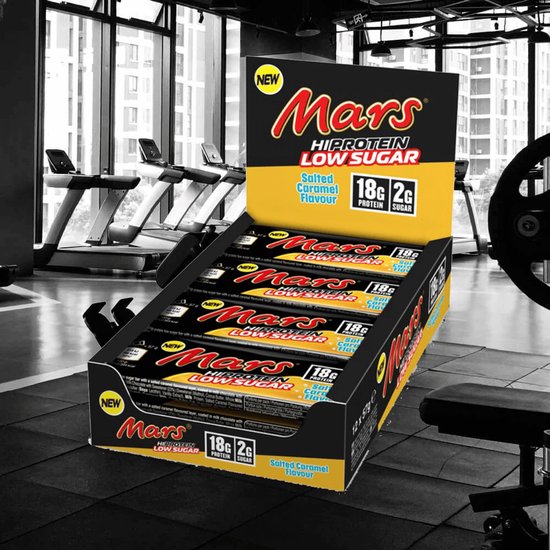 Mars Low Sugar High Protein Bar - 12 repen - Salted Caramel — afbeelding 3