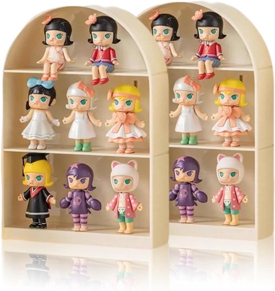 Blind-Box Vitrine 36x8.5x12cm - Durchsichtige Sammlerbox Für Actionfiguren Stapelbar & Staubdicht