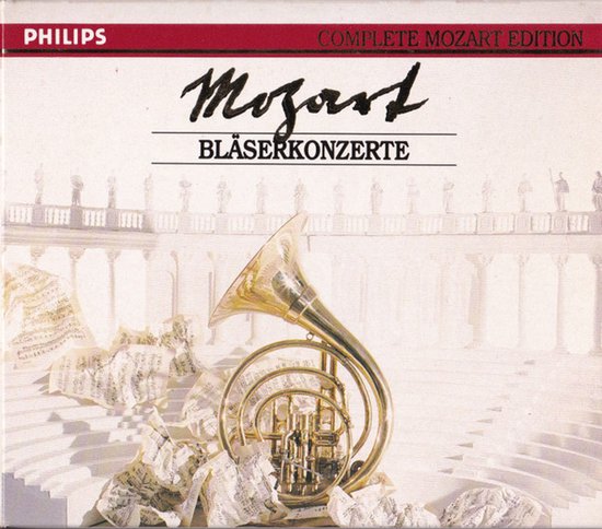 Die vollstandige Mozart-Edition Vol. 9 (Blaserkonzerte) - 5 DUBBEL CD