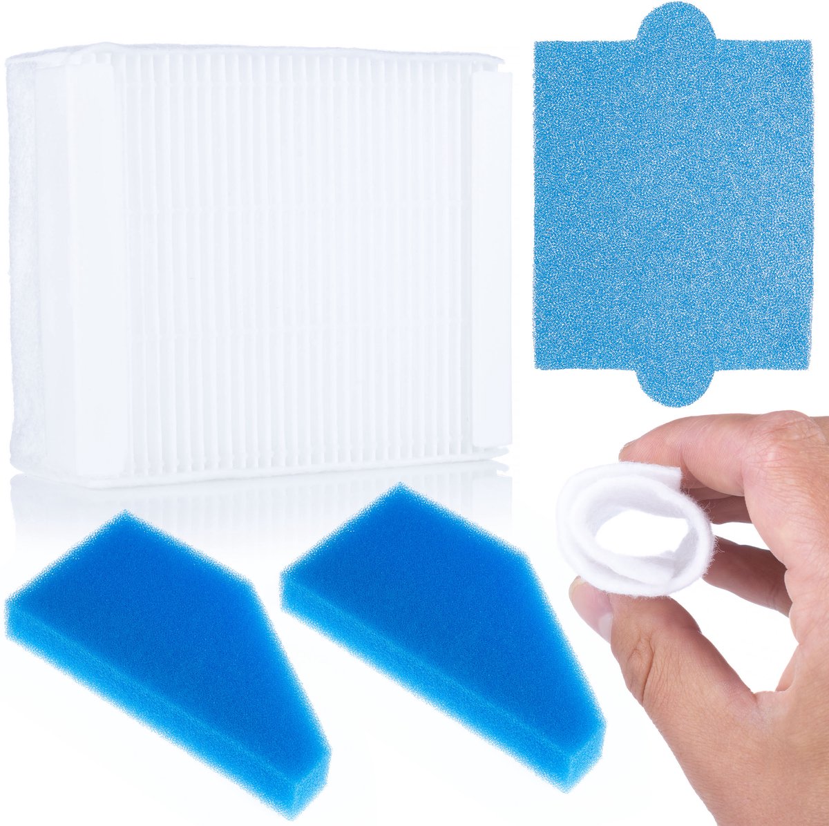 Filterset voor stofzuigers Thomas Aqua+ en Perfect Air