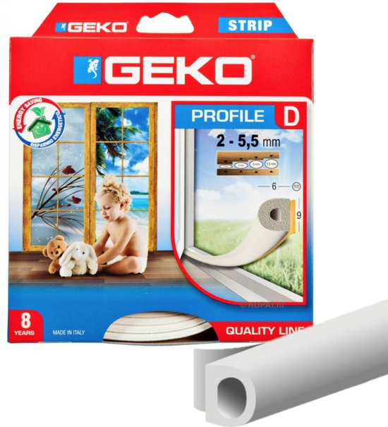 Handson tochtstrip wit kunststof 93 cm met grijze borstel kopen? Tochtwering