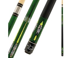 Poolkeu 2-delig Premium 146cm - 13mm lijmpommerans - Biljartkeu - Keu Green