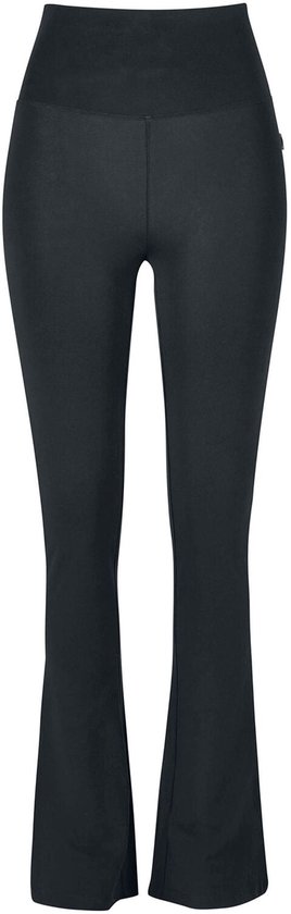 Urban Classics Legging -XL- Bio Stretch Jersey Bootcut Zwart