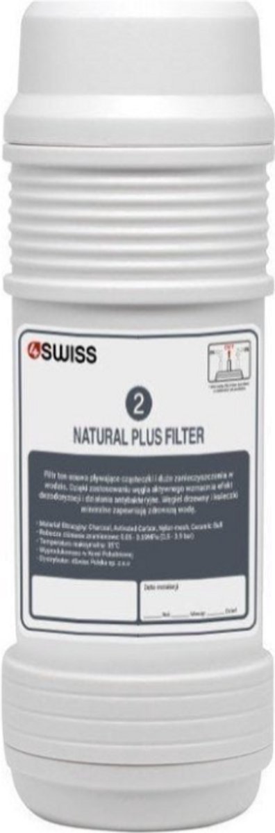 4Swiss Filterpatroon nr 2 Natural Plus D voor filterapparaat