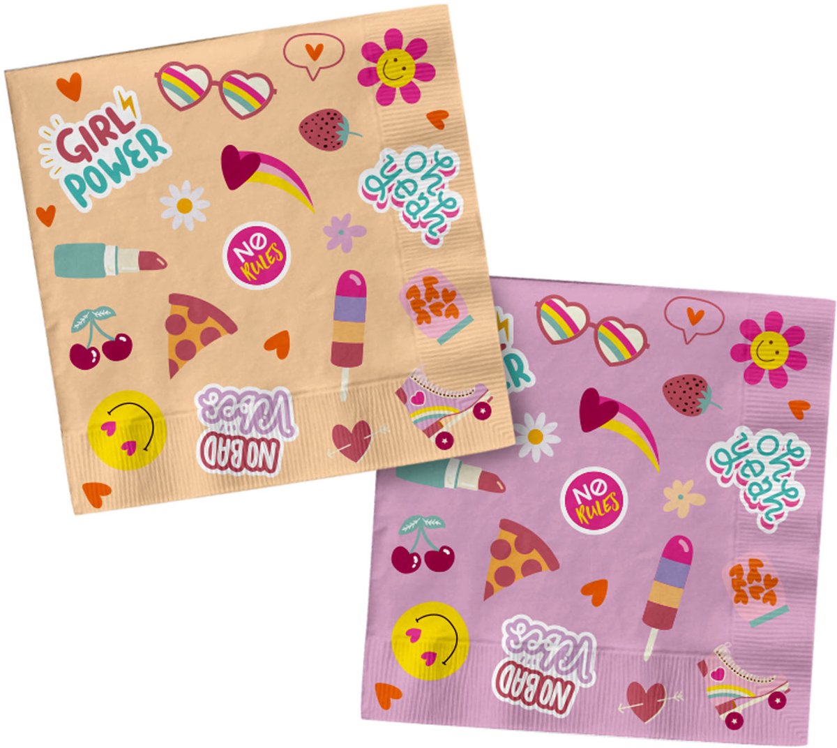 Servetten - Boho Girlz - 33 x 33 cm - 20 stuks