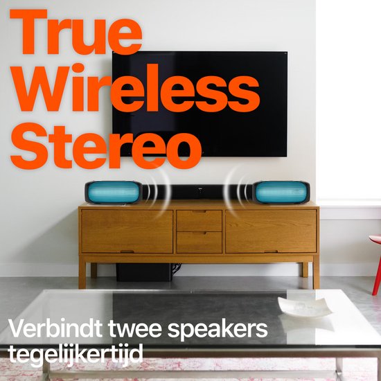 Xssive Bluetooth Speaker - 30W Krachtig Stereogeluid - IPX5 Waterdicht - RGB-verlichting - TWS-functie - FM Radio van Xssive — afbeelding 3