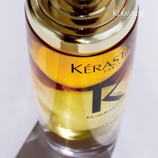 Kérastase Elixir Ultime L'Huile Originale Navulbare Haarolie + Cadeau - Elixir Ultime Olie 75ml + Elixir Ultime 15ml Cadeau - Met Camelia & Arganolie, Voor Intense Voeding, Glans, Anti-frizz & Hittebescherming, Voor Elk Haartype