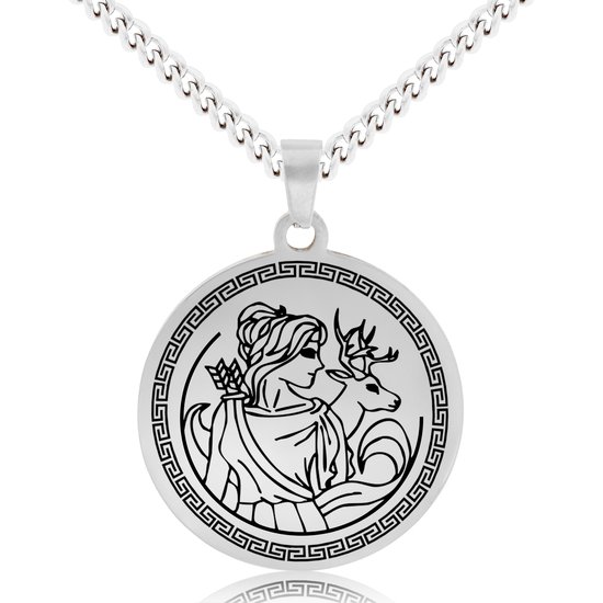 Zeus - De Oude Griekse God Van Hemel, Storm Griekse Mythologie Bijl Met Twee Kanten Labrys En Adelaar Olympian Goden Image124320576