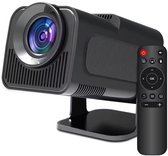 Bol.com Mini Beamer 4K - Draagbare Projector - 390ANSI - ANDROID 11.0 - NETFLIX - Zeer helder - Ingebouwde Audio aanbieding