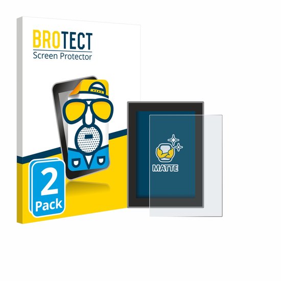 BROTECT - Screenprotector voor Volvo XC60 (2018–2024) - Folie Beschermfolie matte (2 Stuks)