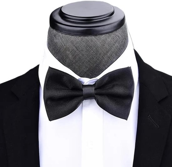 Noeud Papillon Luxe I Noeud Papillon I Pré-Noué I Zwart