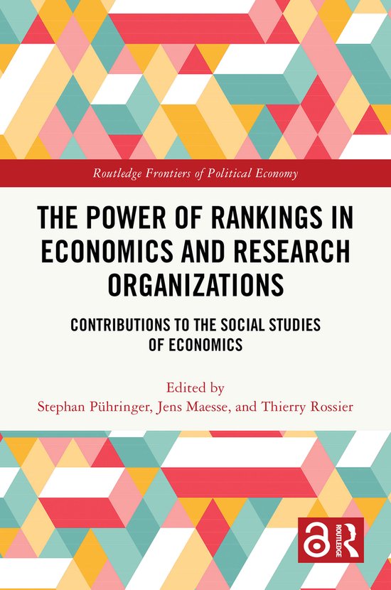 Routledge Frontiers of Political Economy-The Power of Rankin ... - cover