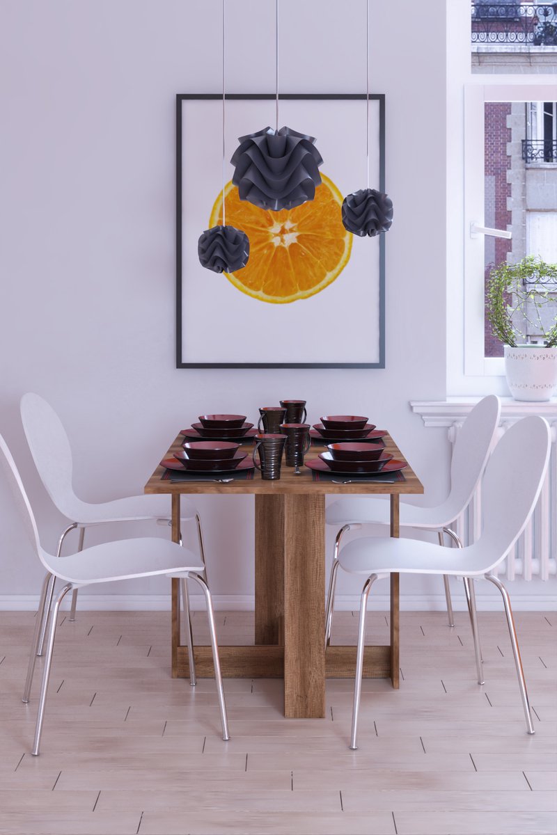 Inklapbare Tafel| Eettafel Uitschuifbaar| Opvouwbare L-poot Tafel| Ruimtebesparend Klaptafel| Modern en Stijlvol| Donkere Walnoot| Vrijstand| 124x76x72 cm