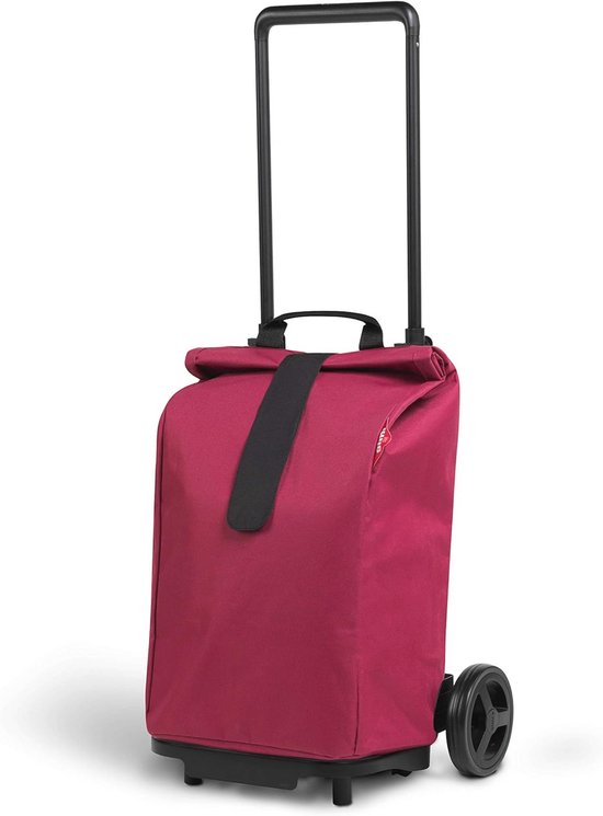 600D Oxford Doek Stalen Pijp Opvouwbare Winkelwagen met Wielen, Trolley Tas op Wielen Wasbare Opvouwbare Kar ShoppingLightweight