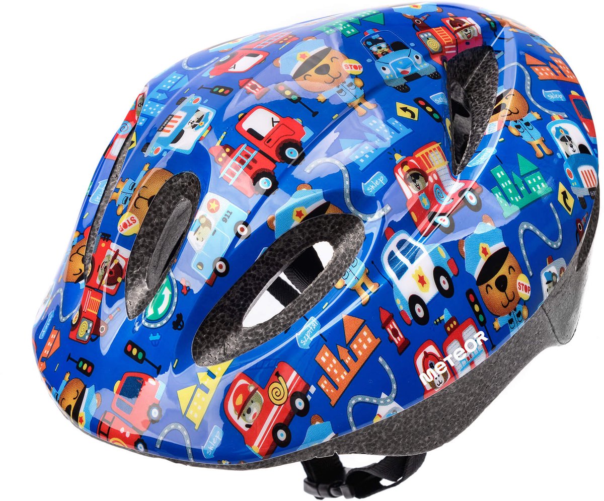 Meteor - Fietshelm - KS05 - M 52-56 cm Safe city