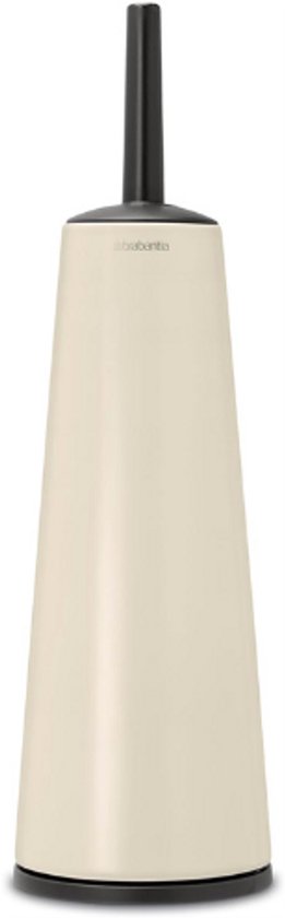 Foto: Wc borstel met houder renew toiletborstel toiletborstel soft beige modern badkameraccessoire stijlvolle wc borstel hygi nische toiletborstel kunststof borstelhouder eenvoudig schoon te maken compact design toiletborstel slank en elegant ontw