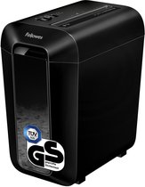 Fellowes LX65 - Papierversnipperaar - P4 - Safesense - 10 vel - 22L - zwart