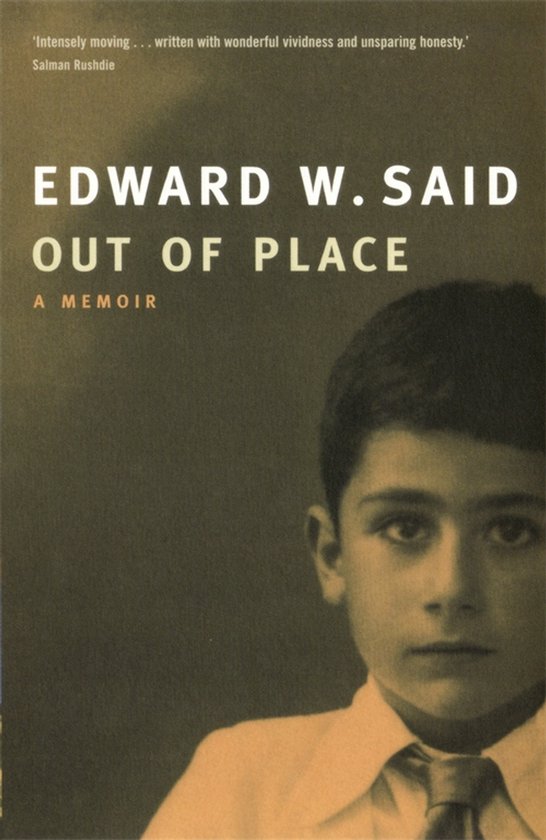 Out Of Place A Memoir - cover