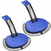 Geschikt voor 2-Pack Animal Rescue Ramp voor zwembad, drijvende helling voor zwembadredding, zwembadaccessoires, drijvende helling