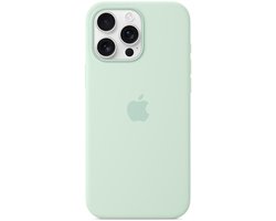 Apple Silicone Backcover MagSafe voor de Apple iPhone 16 Pro Max - Aquamarine