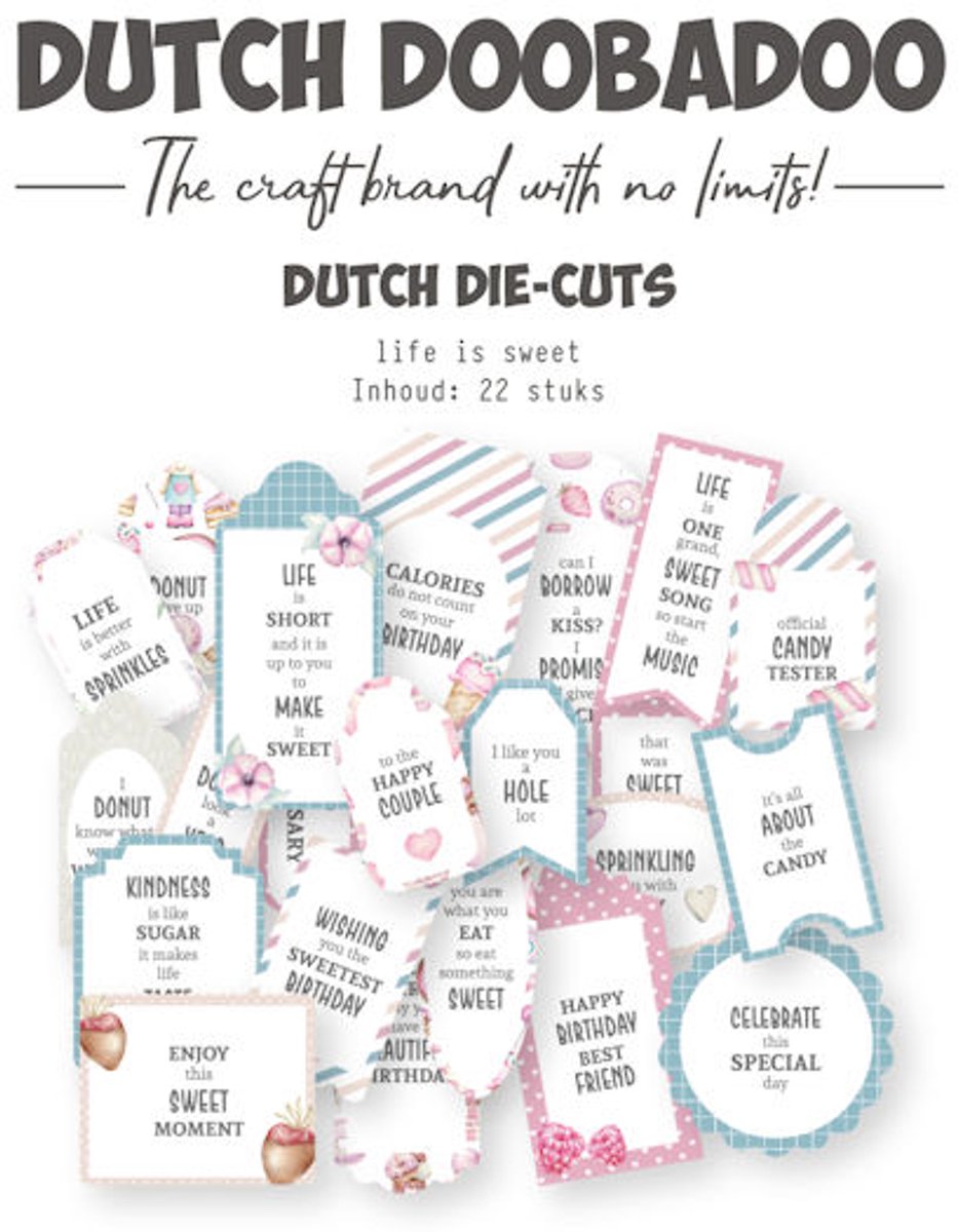 DDBD Die-Cuts Life is Sweet 2