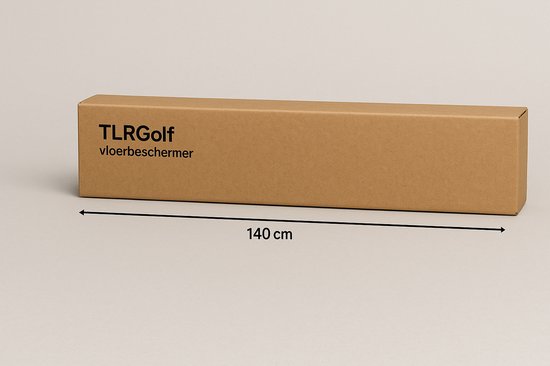 TLRGolf - Protecteur de sol - Tapis de chaise de bureau PVC - Pour Sols durs - 100x140cm - Transparent