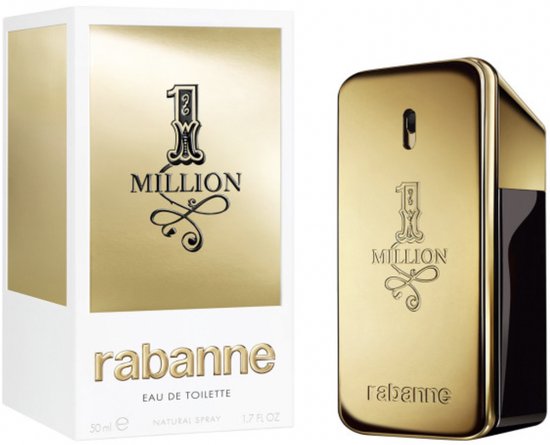 Paco Rabanne 1 Million 50 ml Eau de Toilette - Herenparfum