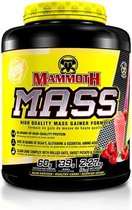 Interactive nutrition Mammoth 2500 - Weight Gainer / Mass Gainer - Aardbei - 2270 gram (7 shakes)