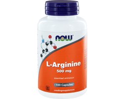 Now foods L-Arginine 500mg - 100 capsules