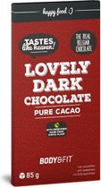 Body & Fit Chocolat Noir Smart Chocolate - Extrait De Stevia - Chocolat Noir - 1,02 Kg (12 Barres)