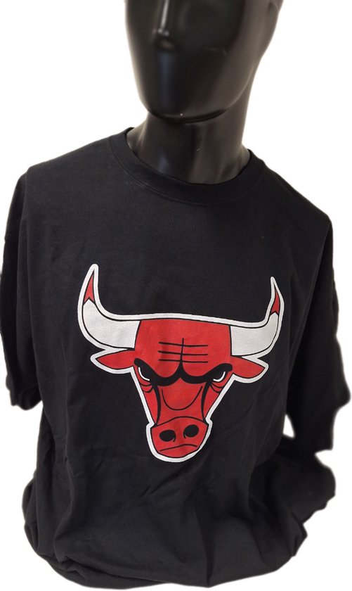 CHICAGO BULLS - T-SHIRT - BLACK- 4XL