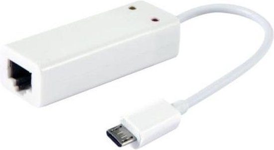 Adapter van Ethernet naar Micro-USB