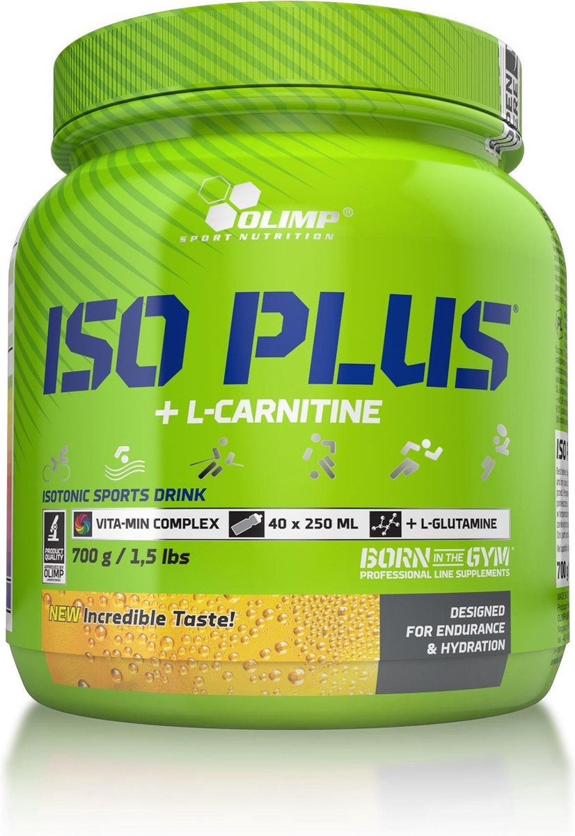 Goedkoopste Olimp supplements Iso Plus - 700 gram - orange