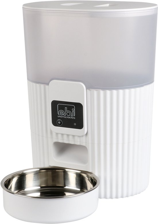 EBI Tinago - Smart Feeder - Voerautomaat Kat - Wit - 3,5L - - EBI - €107,05