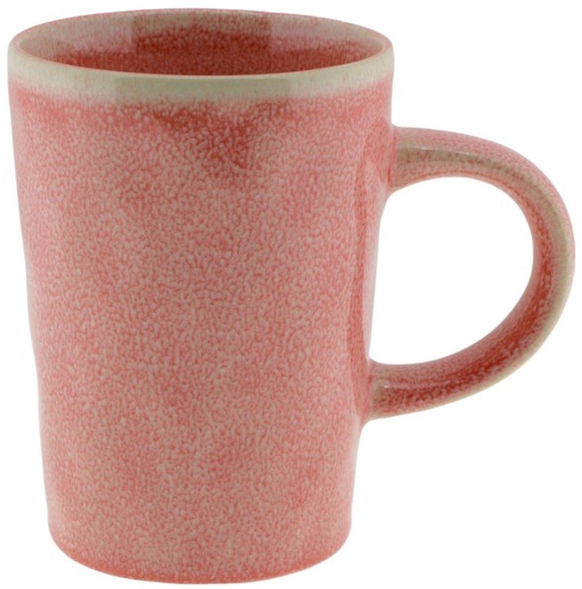 Home Society | Mok met Oor | Roze | Keramiek | 8 x 11