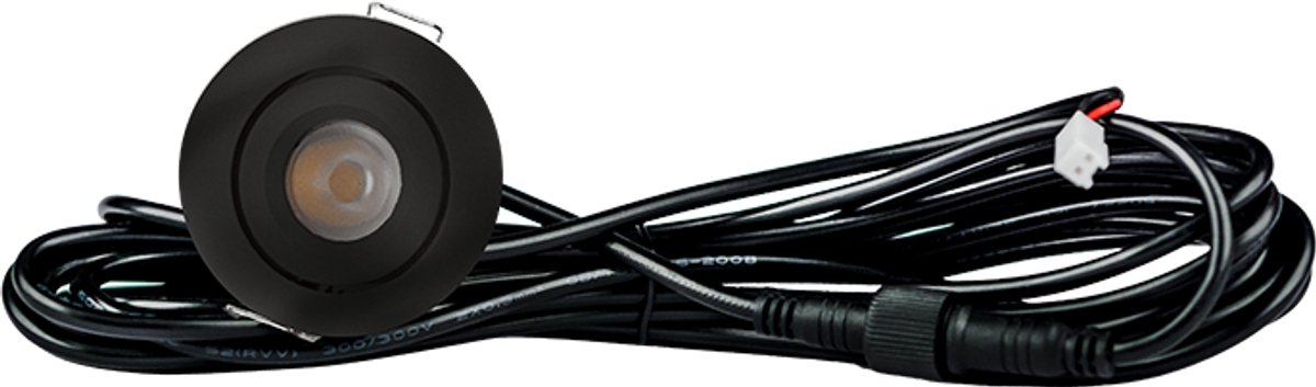 TrueLED Grand Black - Inbouw LED Spot Dimbaar voor Overkapping - IP65 Verlichting voor Veranda - LED Spot