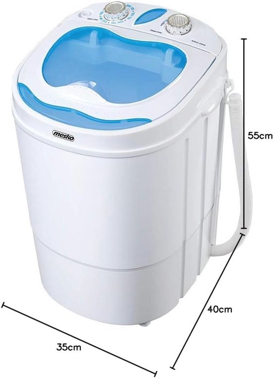 ADLER AD8051 Draagbare, toeristische wasmachine met een capaciteit van