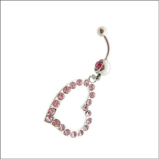 Tot 58% op Set navelpiercings met twee steentjes | Producten