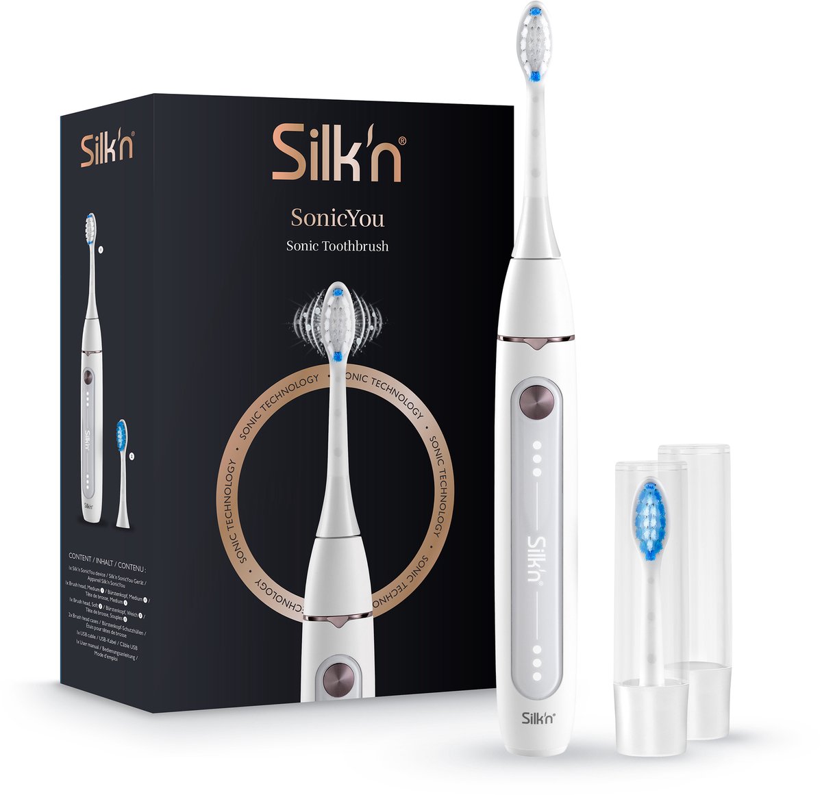 Silk'n SonicYou Volwassene Sonische tandenborstel Wit