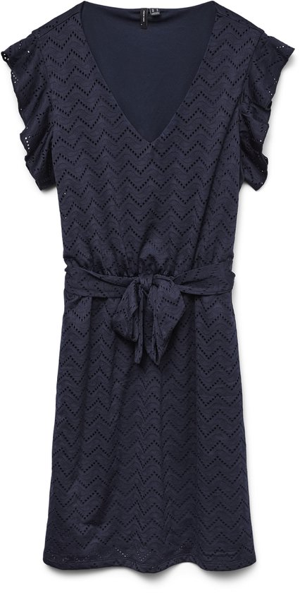 VERO MODA - VMTHAS SL SHORT V-NECK DRESS JRS GA VO - Dames - Mini jurken