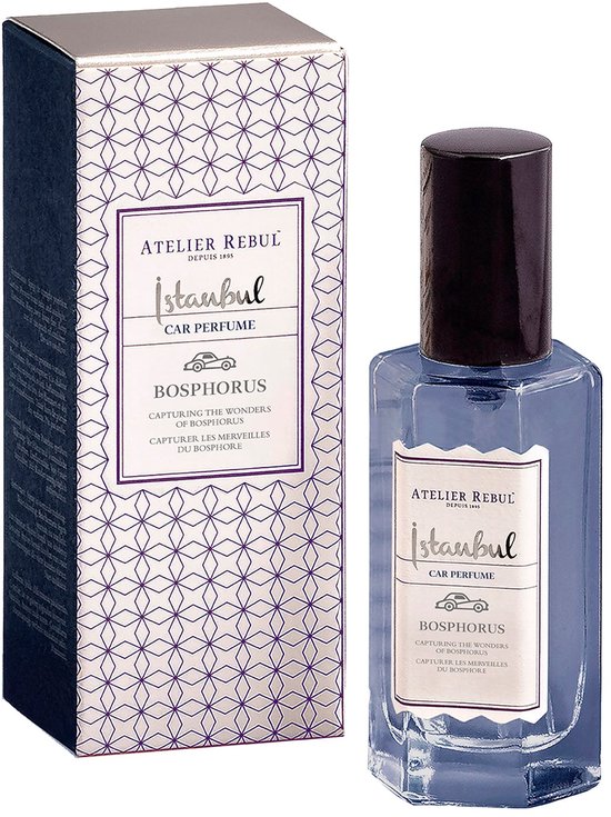 Atelier Rebul Istanbul Bosphorus - Autoparfum (25ml) – Frisse & Aquatische Geur voor in de Auto