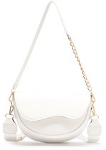 Crossbody Tas Dames - Clutch - Crossbodytas Dames - Clutches voor Dames - Avondtasje - Handtas Wit