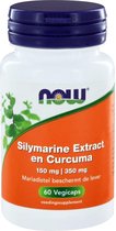 Now Foods - Silymarine Extract en Curcuma - 60 Vegicaps