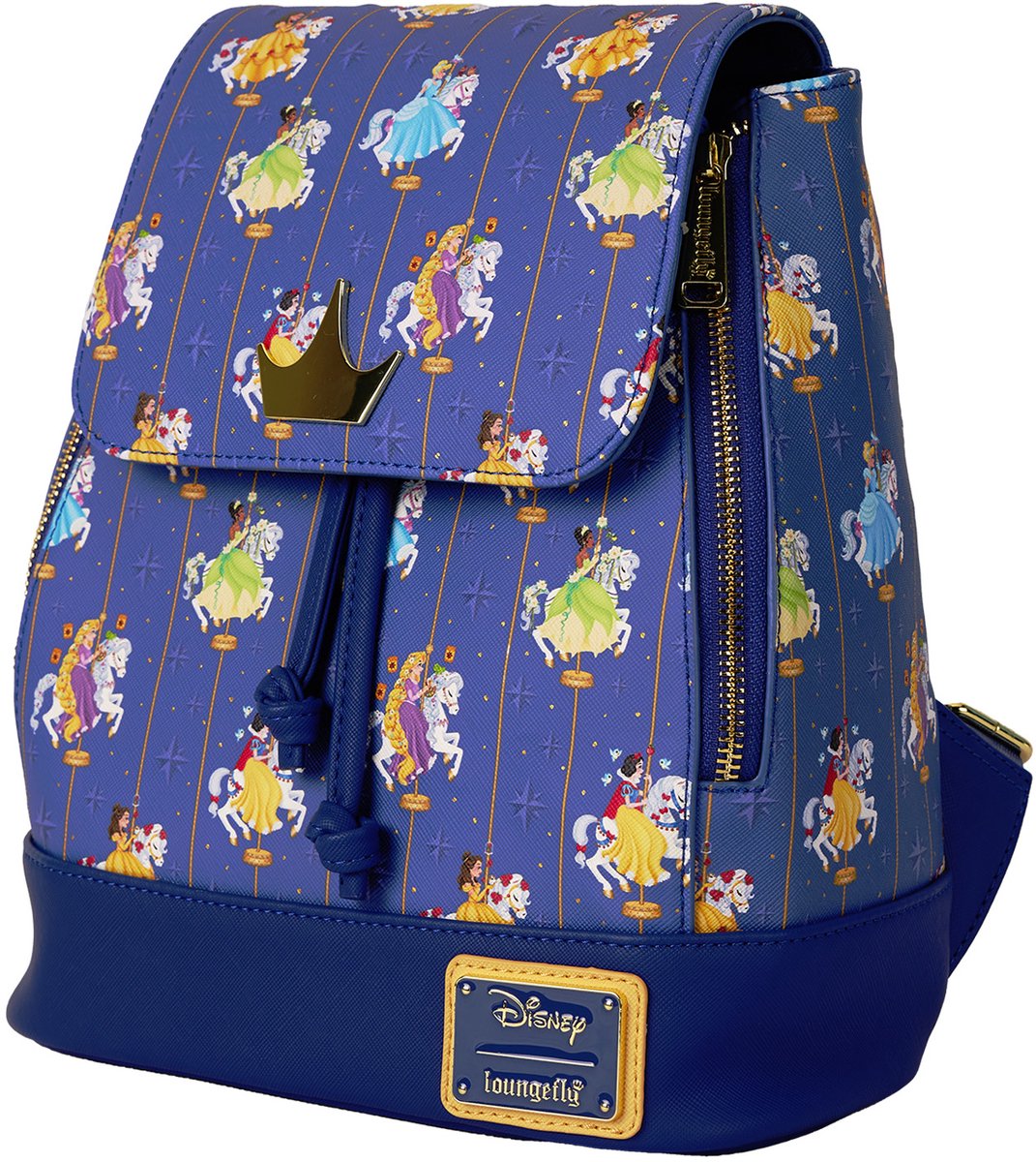 Loungefly Disney Princess Carousel Mini Rugzak - Rugtas - Handbagage Backpack