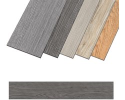PVC laminaat zelfklevend set (36 Stuks, 5,02m²) Waterdicht & Anti - Ritsel voor Keuken, Woonkamer en Balkon, Donkergrijze eik